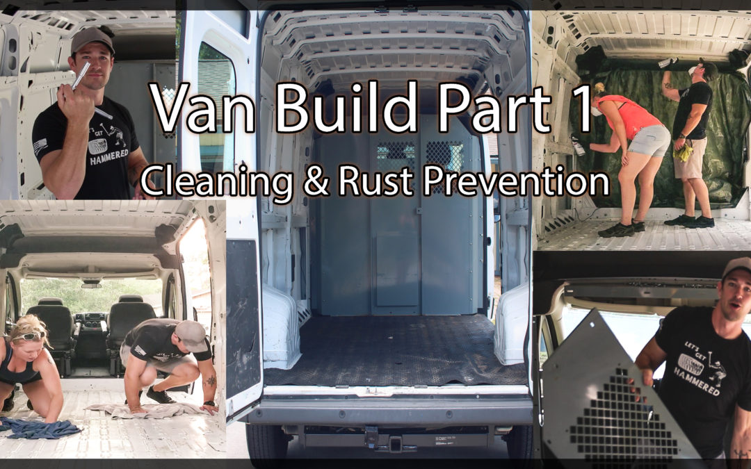 Van Build Part 1: Cleaning and Rust Prevention